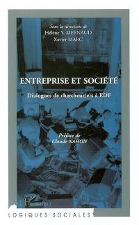 Entreprise et société : dialogues de chercheur(e)s à EDF