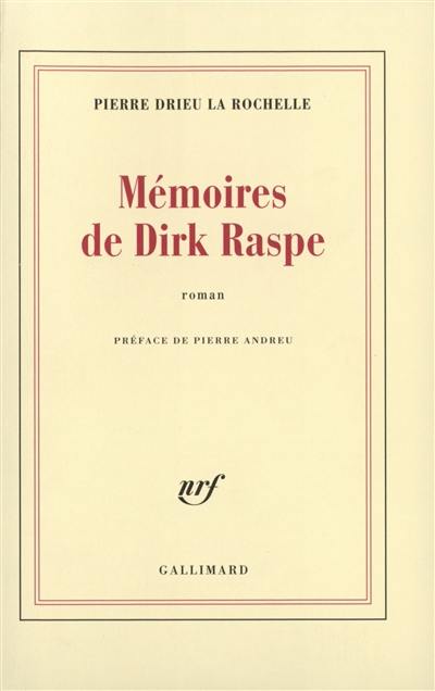 Mémoires de Dirk Raspe