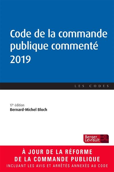 Code de la commande publique commenté 2019