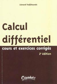 Calcul différentiel : cours et exercices corrigés