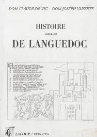 Histoire générale de Languedoc. Vol. 1. Des origines à 629