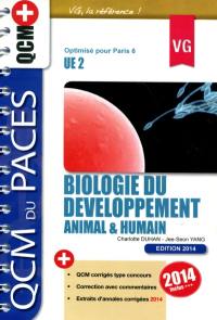 Biologie du développement animal & humain, UE 2 : spécifique à Paris 6