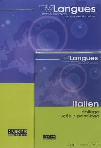TV langues : italien collège, lycée, post-bac, n° 38