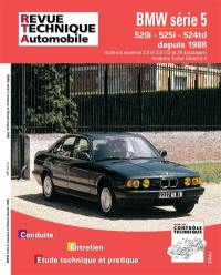 Revue technique automobile, n° 521.2. BMW série 5 essence et diesel (88/91) TD