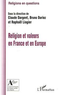 Religions et valeurs en France et en Europe