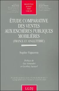 Etude comparative des ventes aux enchères publiques mobilières : France et Angleterre