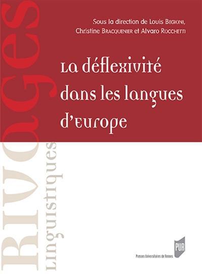 La déflexivité dans les langues d'Europe