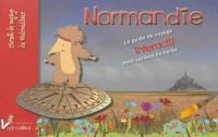 Normandie : le carnet de voyage du vadrouilleur : guide interactif pour curieux en herbe