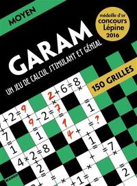 Garam, un jeu de calcul stimulant et génial : moyen : 150 grilles