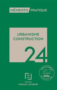Urbanisme, construction 2024