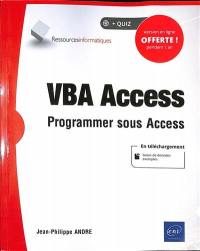 VBA Access : programmer sous Access