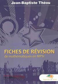Fiches de révision de mathématiques en MPSI