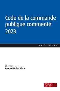 Code de la commande publique commenté 2023
