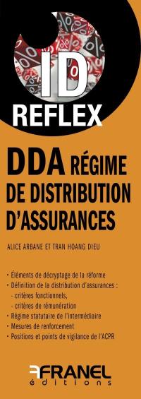 DDA : régime de distribution d'assurances