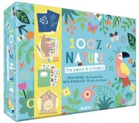 100 % nature : ma boîte à trésors. 100 % nature : my treasure box. 100 % naturaleza : mi cofre del tesoro