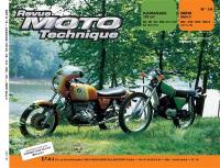 Revue moto technique, n° 18. Kawasaki 125 cm3 KS à KH/BMW série 6 R60 à R90