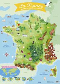 La France, ses fleuves et ses reliefs