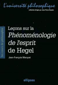Cours sur la Phénoménologie de l'esprit de Hegel