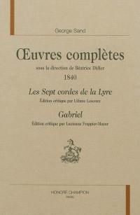 Oeuvres complètes. 1840
