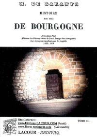 Histoire des ducs de Bourgogne de la maison de Valois. Vol. 3