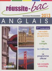Anglais LV1-LV2, Term S, ES, L et techno. : nouveaux programmes 2013