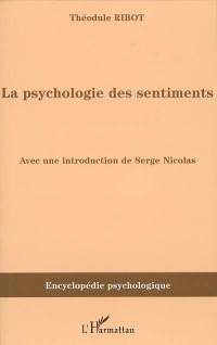 La psychologie des sentiments : 1896