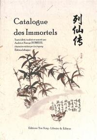 Catalogue des immortels. Lie xian zhuan