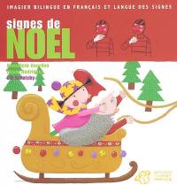 Signes de Noël : imagier biblingue en français et langue des signes