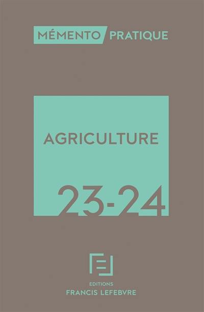 Agriculture 2023-2024