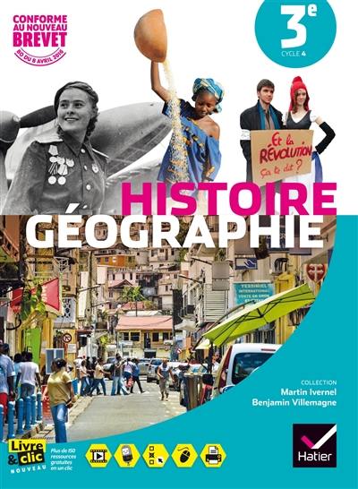 Histoire géographie 3e, cycle 4