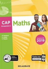 Maths : CAP groupement 2 : programme 2019