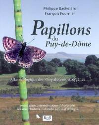Papillons du Puy-de-Dôme : atlas écologique des rhopalocères et zygènes