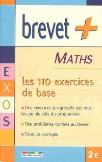 Maths : les 110 exercices de base