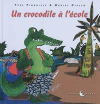 Un crocodile à l'école