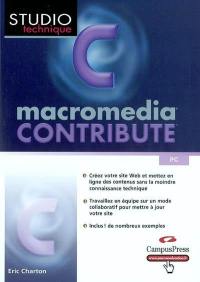 Macromedia contribute