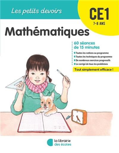 Mathématiques CE1, 7-8 ans : 60 séances de 15 minutes