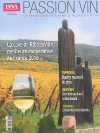 Passion vin, n° 14. La cave de Ribeauvillé, meilleure coopérative de France 2016