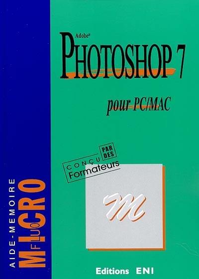 Photoshop 7 pour PC-Mac