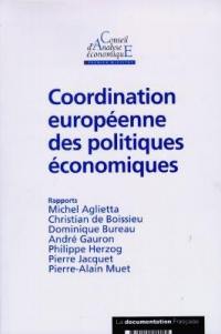 Coordination européenne des politiques économiques