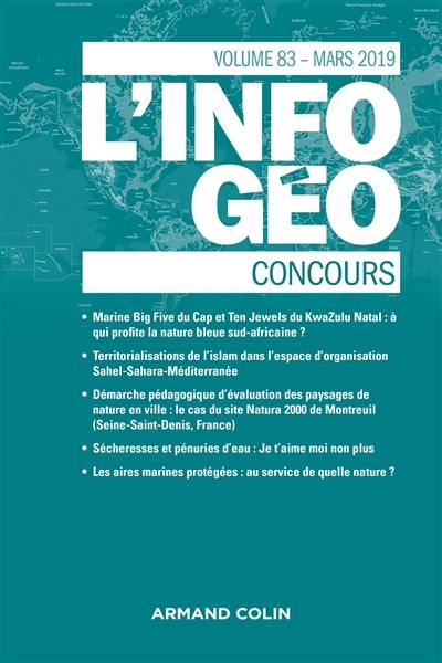 Information géographique (L'), n° 83-1. Concours