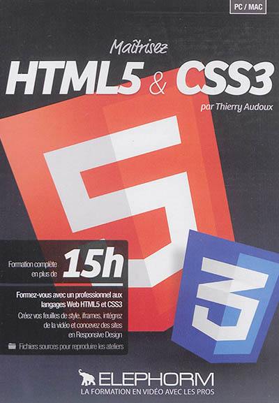 Maîtrisez HTML5 & CSS3