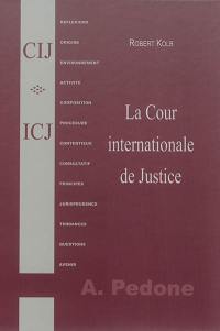 La Cour internationale de justice