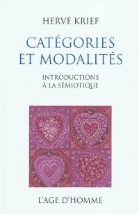 Catégories et modalités : introductions à la sémiotique