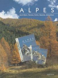 Alpes : Mont-Blanc, Vanoise, Ecrins, Queyras, Mercantour