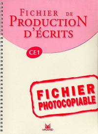 Fichier de production d'écrits CE1 : fichier photocopiable