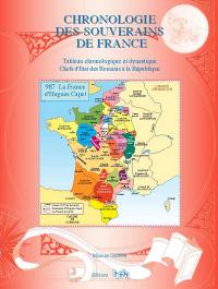 Chronologie des souverains de France : tableau chronologique et dynastique : chefs d'Etat des Romains à la République