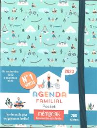 Agenda familial pocket 2023 : de septembre 2022 à décembre 2023