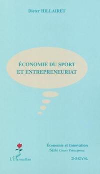 Economie du sport et entrepreneuriat