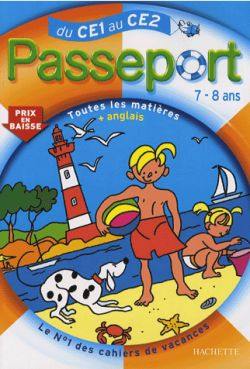 Passeport du CE1 au CE2, 7-8 ans : toutes les matières + anglais