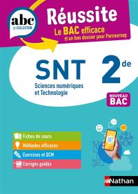 SNT, sciences numériques et technologie 2de : nouveau bac